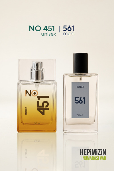 Bargello No.451 Unısex 50 Ml + 561 Erkek 50 Ml Fresh Unisex & Erkek Parfüm Seti