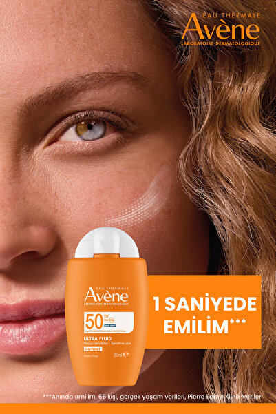 Avene Ultra Fluid Invisible Normal/Karma Ciltler İçin Ultra Akışkan SPF 50 Güneş Kremi 50 ml