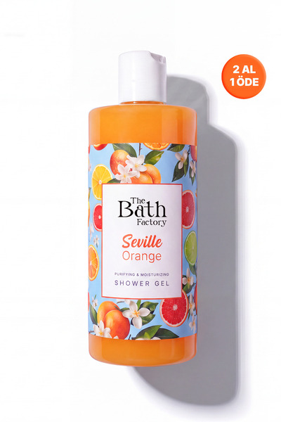 THE BATH FACTORY Nemlendirici Ve Besleyici Seville Orange Duş Jeli 400 ml