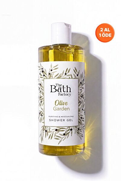 THE BATH FACTORY Nemlendirici Ve Besleyici Olive Garden Duş Jeli 400 ml