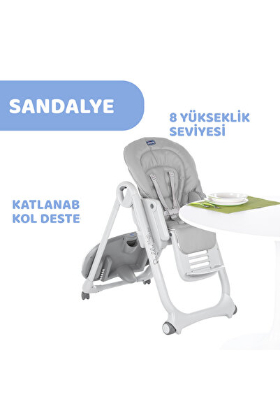 Chicco Polly Magic Relax 0+ Ay Mama Sandalyesi Oyuncaklı Katlanabilir