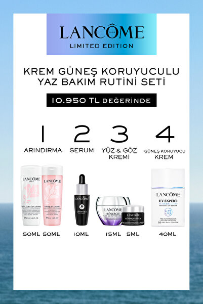 Lancome Uv Expert Supra Screen Güneş Koruyuculu 6'lı Cilt Bakım Rutini Seti 7...