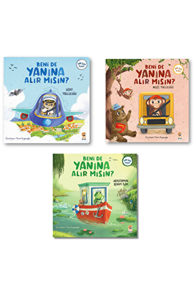 Sincap Kitap Beni de Yanına Alır Mısın 3 Kitap Set Yap-Boz Keşfet / Müze Yolc...