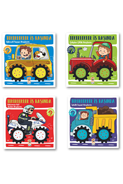 Sincap Kitap Tekerlekler Iş Başında 4lü Set