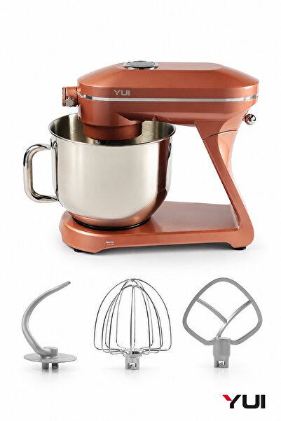 Yui Easy Chef M129 1800W Stand Mikser 7L Pres Döküm Metal Hamur Yoğurma Makinesi