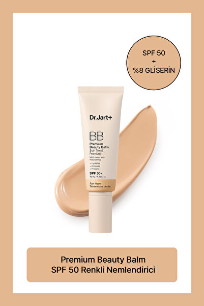 Dr.Jart+ Premium Beauty Balm SPF50+ Renkli Nemlendirici - 0.5 Fair Warm 40ML