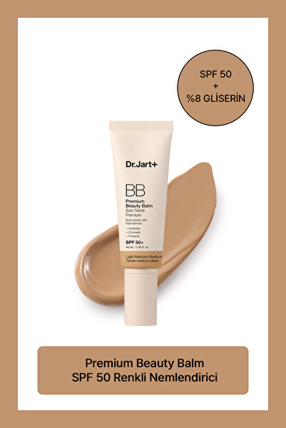 Dr.Jart+ Premium Beauty Balm SPF50+ Renkli Nemlendirici - 02 Light Medium-Med...