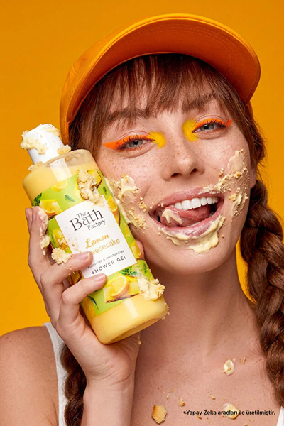 THE BATH FACTORY Nemlendirici ve Besleyici Lemon Cheesecake Duş Jeli 400 ml