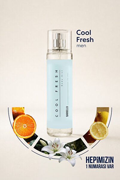 Bargello Cool Fresh Erkek Body Mıst 210 ml