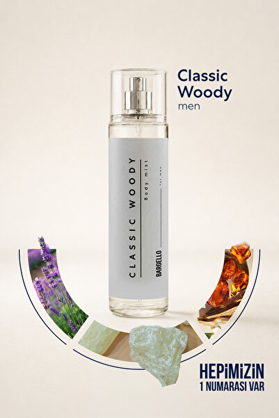 Bargello Classic Woody Body Mist 210ml -bes