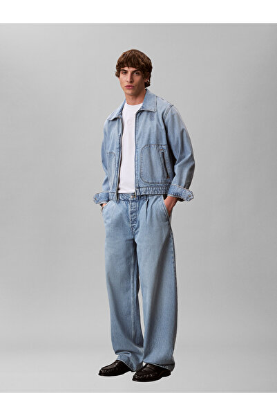 Calvin Klein LV04RF719G VVX30 33 BARREL MORNING FOG PANTALONI