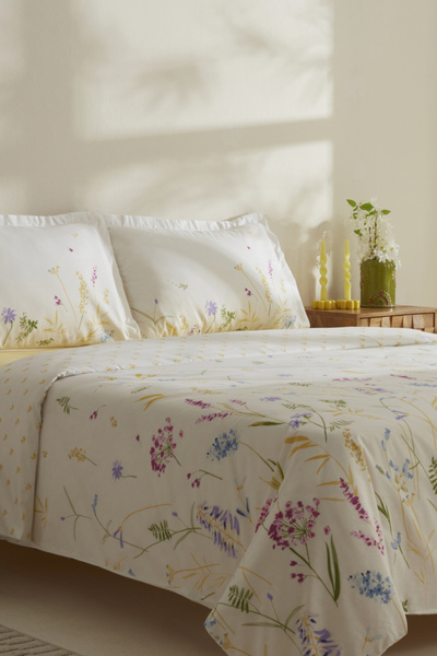 Karaca Home Jody Çift Kişilik Nevresim Takımı Sarı