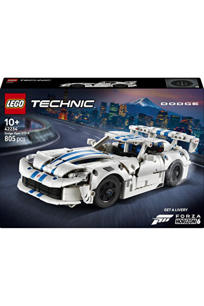 LEGO ® Technic Dodge Viper GTS-R Spor Araba 42234 - 10 Yaş Üzeri için Oyuncak Yapım Seti (805 Parça)