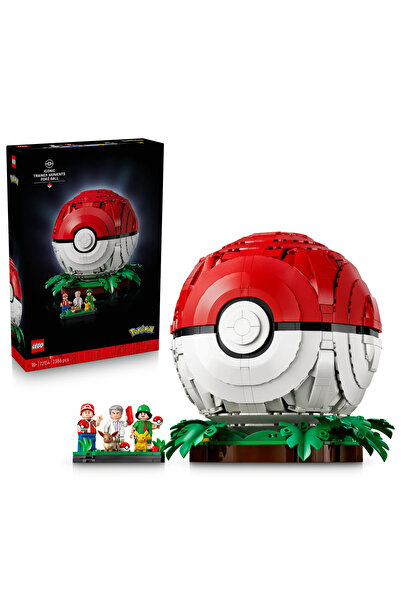 LEGO ®   Πόκεμον ™   Εμβληματικές Στιγμές Προπονητών Διακοσμητικό Poké Ball 7...