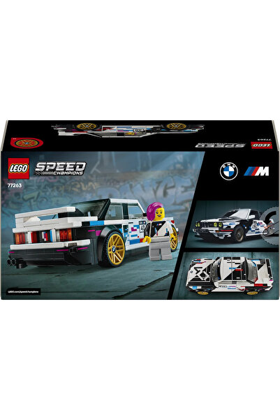 LEGO ® Speed Champions BMW M3 (E30) 77263 - 9 Yaş Üzeri Çocuklar için Oyuncak Yapım Seti (358 Parça)