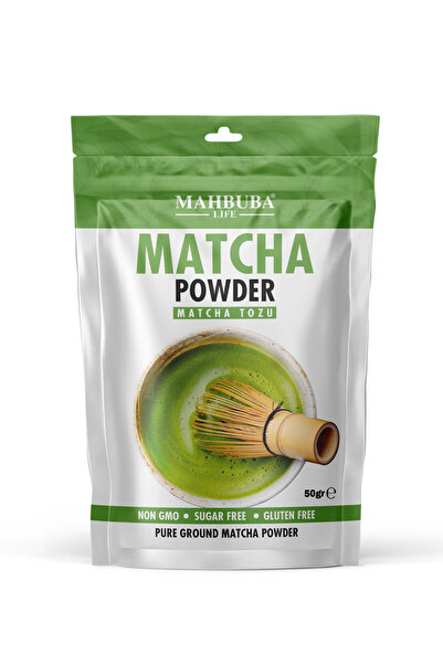 Mahbuba Saf Matcha Çayı Tozu Pure 50gr