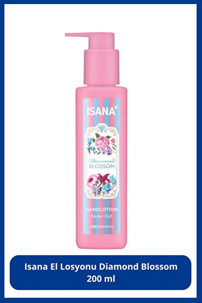 ISANA El Losyonu Diamond Blossom, 200 ml