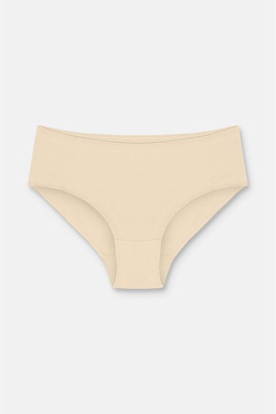 SUWEN 3-Pack Cotton Basic High Waist Slip Panties