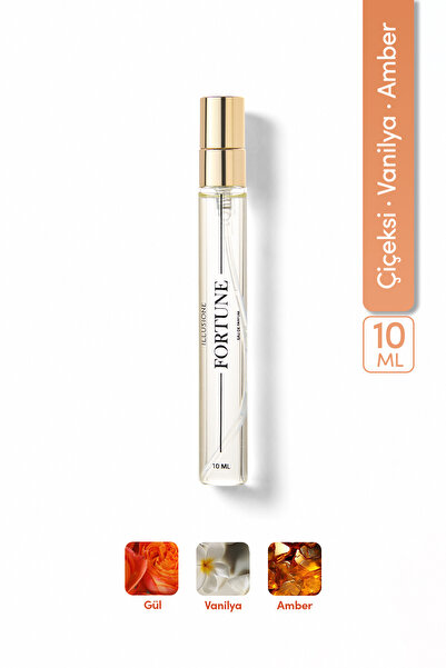 ILLUSIONE FRAGRANCE Fortune Edp Kadın Seyahat Boy Parfüm 10ml | Vanilya-çiçek...