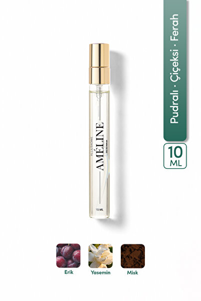 ILLUSIONE FRAGRANCE Améline EDP Seyahat Boy Kadın Parfümü 10ml  | Pudramsı - ...