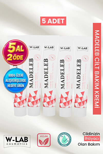 W-Lab Cosmetics Madeleb Cilt Bakım Kremi 5 li Set