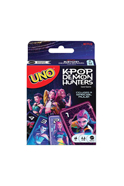 Uno K-Pop Demon Hunters Kart Oyunu JRV01