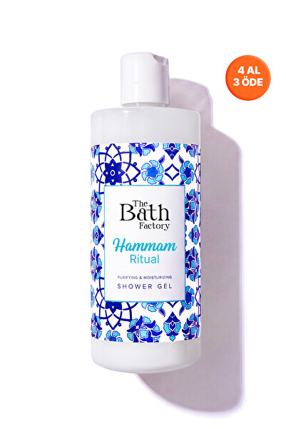 THE BATH FACTORY Nemlendirici ve Besleyici Hammam Ritual Duş Jeli 400 ml