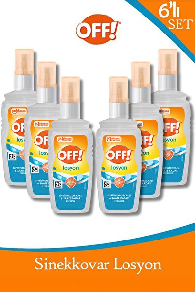 OFF ! Sinekkovar Losyon 100 ml x 6 Adet