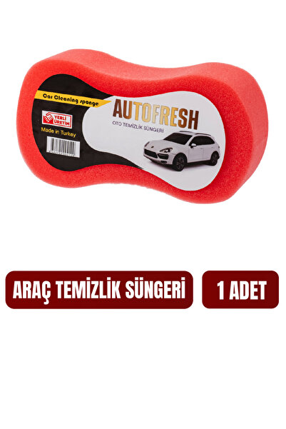 AutoFresh Oto Kıvrımlı Yumuşak Sünger Çok Amaçlı Araç Süngeri Araba Yıkama Ve...