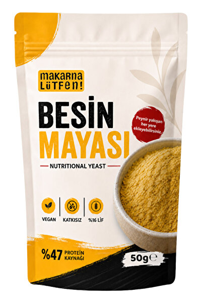 Makarna Lütfen Besin Mayası (KATKISIZ-50 GRAM)