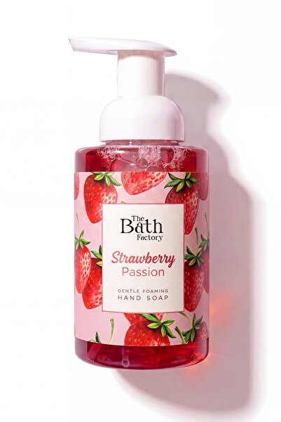 THE BATH FACTORY Moisturizing strawberry passion foam soap 300 ml