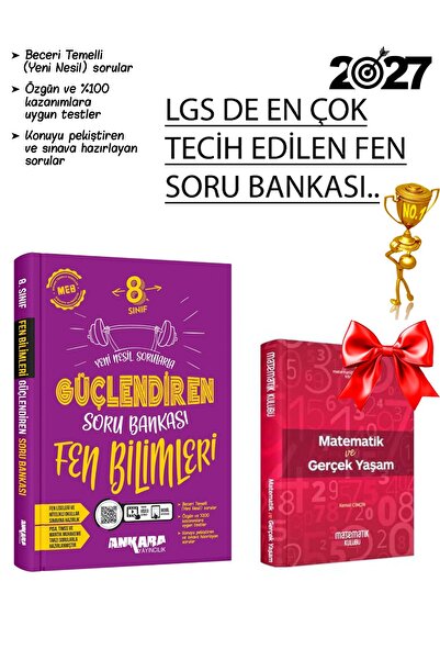 Ankara Yayıncılık 8. Sınıf Güçlendiren Fen Bilimleri Soru Bankası Ankara Yayı...