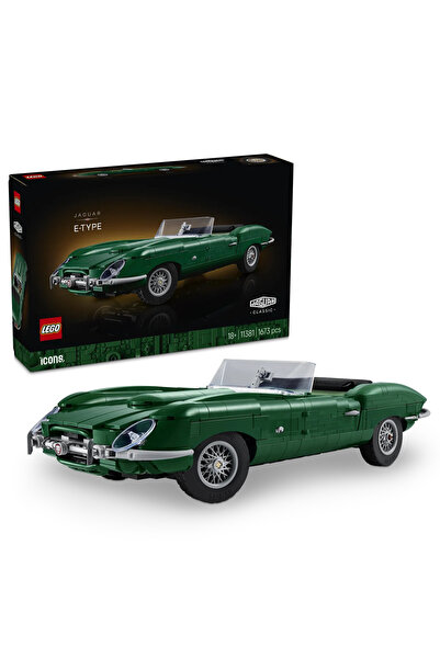 LEGO ®   Ikonický model Jaguar E-Type - Klasický sportovní vůz 11381