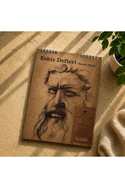 Pagos Yayınları A4/50 Yp/120 Gr/ Spiralli Eskiz Defteri Sketch Book