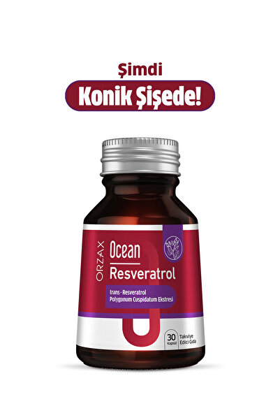 Ocean Resveratrol 200 mg 30 Kapsül
