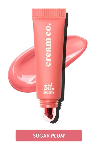 Cream Co. Nemlendirici Parlatıcı 3in1 Lip Balm | Dudak Bakım | Sugar Plum Pem...
