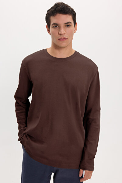 Tudors Unisex Relax Fit Comfortable Cut 100% Cotton Long Sleeve Crew Neck Bro...