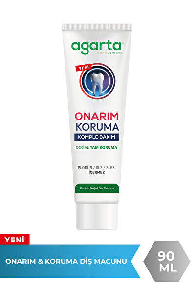 Agarta Doğal Onarım Koruma Komple Bakım Diş Macunu 90 Ml