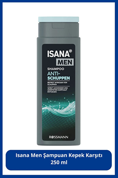 ISANA MEN Şampuan Kepek Karşıtı, 250 ml