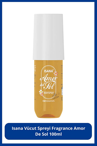 ISANA Vücut Spreyi Fragrance Amor De Sol 100 ml