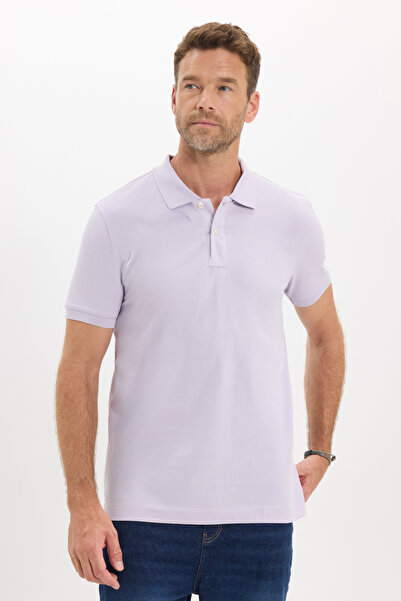 Tudors Men's Slim Fit Premium Series 100% Cotton Soft Textured Mercerized Lil...