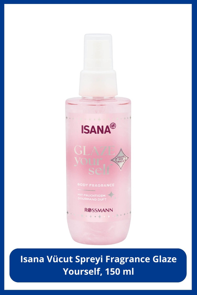 ISANA Vücut Spreyi Fragrance Glaze Yourself, 150 ml
