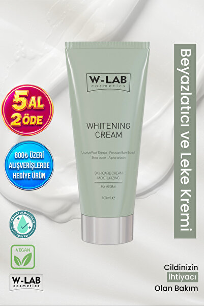 W-Lab Cosmetics Beyazlatıcı ve Leke Kremi 100 ml.