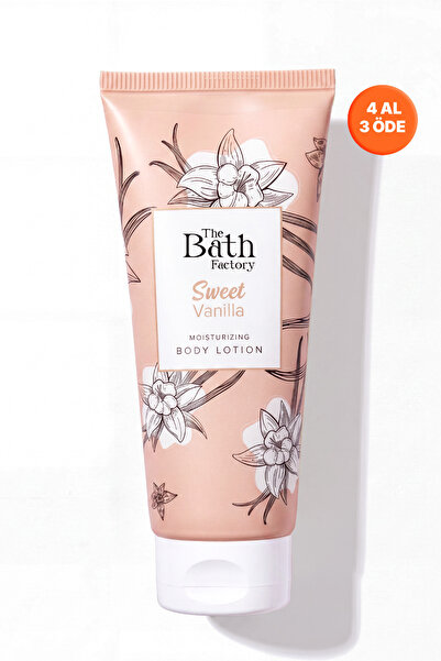 THE BATH FACTORY Sweet Vanilla Vücut Losyonu 200 ml
