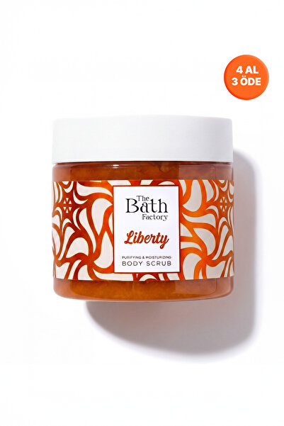 THE BATH FACTORY Nemlendirici Ve Arındırıcı Liberty Vücut Peelingi 300 gr