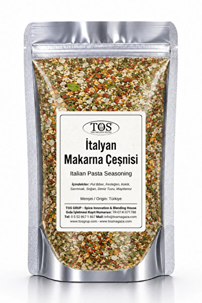 TOS The Organic Spices İtalyan Makarna Çeşnisi 100 gr Italian Pasta Seasoning...