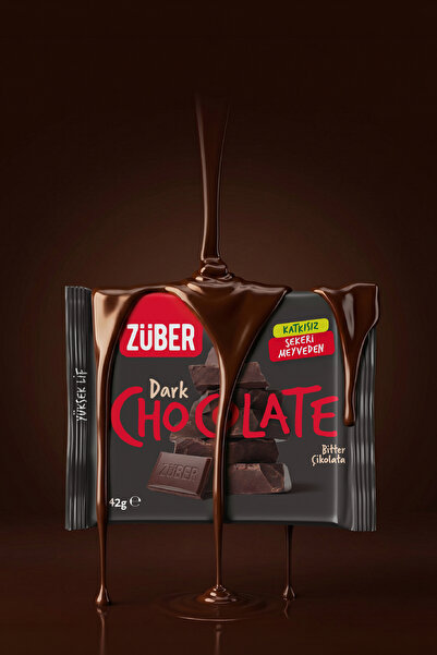 Züber Bitter Çikolata 42g x 6 Adet