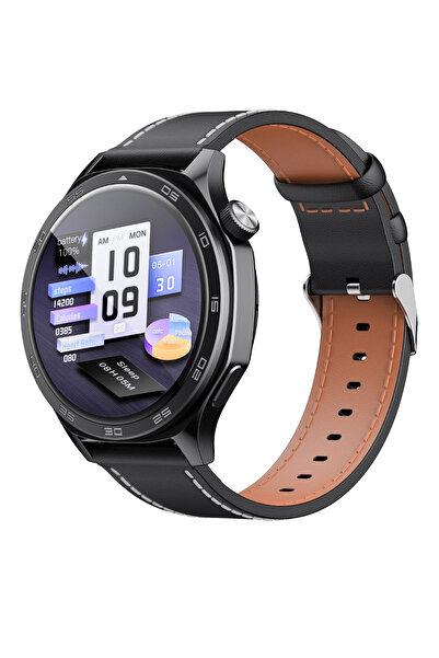 Havit M9063 1.46'' TFT HD Ekran Akıllı Saat - Bluetooth Arama, Metal Kasa - S...