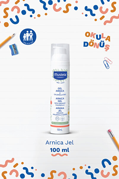 Mustela Arnica Jel+Cicastela Onarıcı Bakım Kremi+Rahatlatıcı Balsam+12'li Mum Boya Hediye