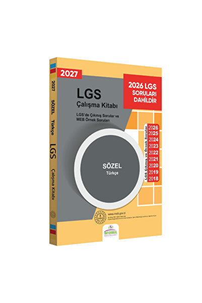 Karakutu Yayınları 2027 LGS 8.Sınıf Çıkmış ve MEB Örnek Sorular Çalışma Kitabı 4lü SET A4 RENKLİ Baskı